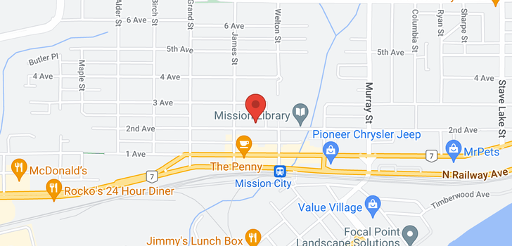 map of 405 33165 2ND AVENUE